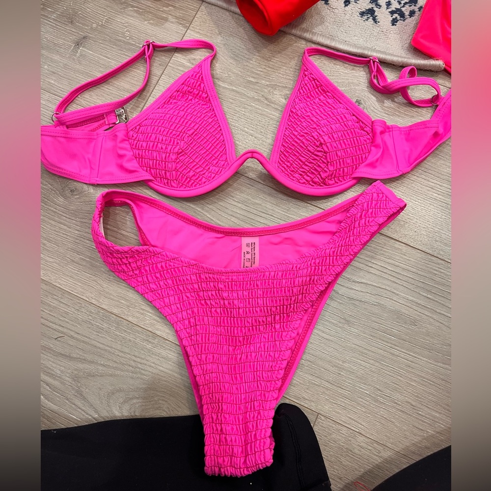 Hot Pink Bikini Set